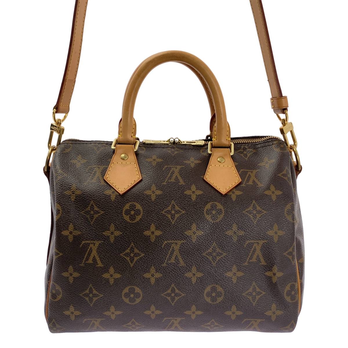 Louis Vuitton / ルイヴィトン M41113 / スピーディ・バンドリエール 25 モノグラム / 2way ショルダー付き レザー ボストンバッグ