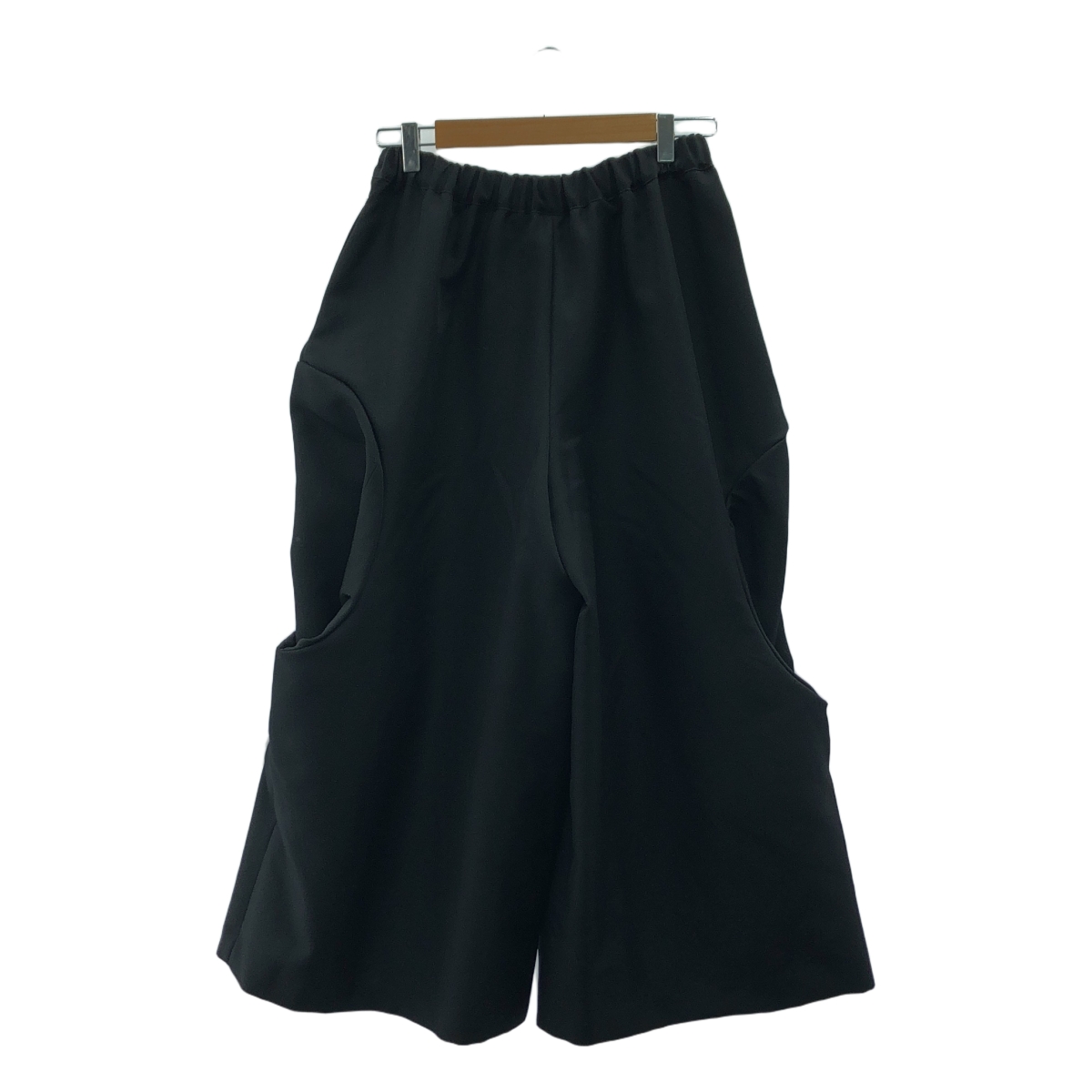COMME des GARCONS / コムデギャルソン ポリエステル 変形 立体 ドローストリング ワイドパンツ