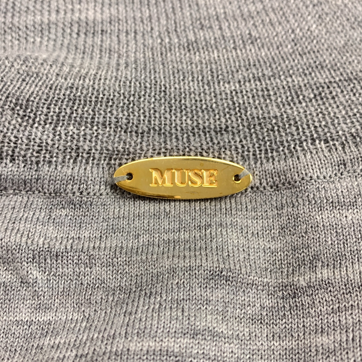 MUSE de Deuxieme Classe / ミューズドゥーズィーエムクラス FF30 タートルネックプルオーバー