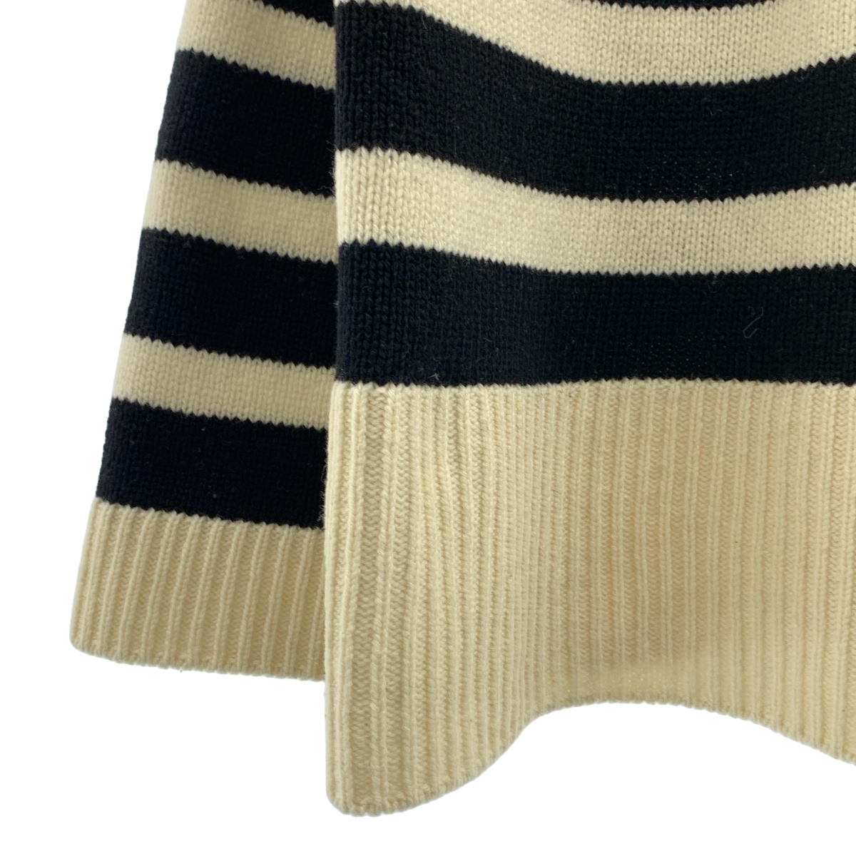 MUSE de Deuxieme Classe / ミューズドゥーズィーエムクラス タートルネック ボーダー ニット