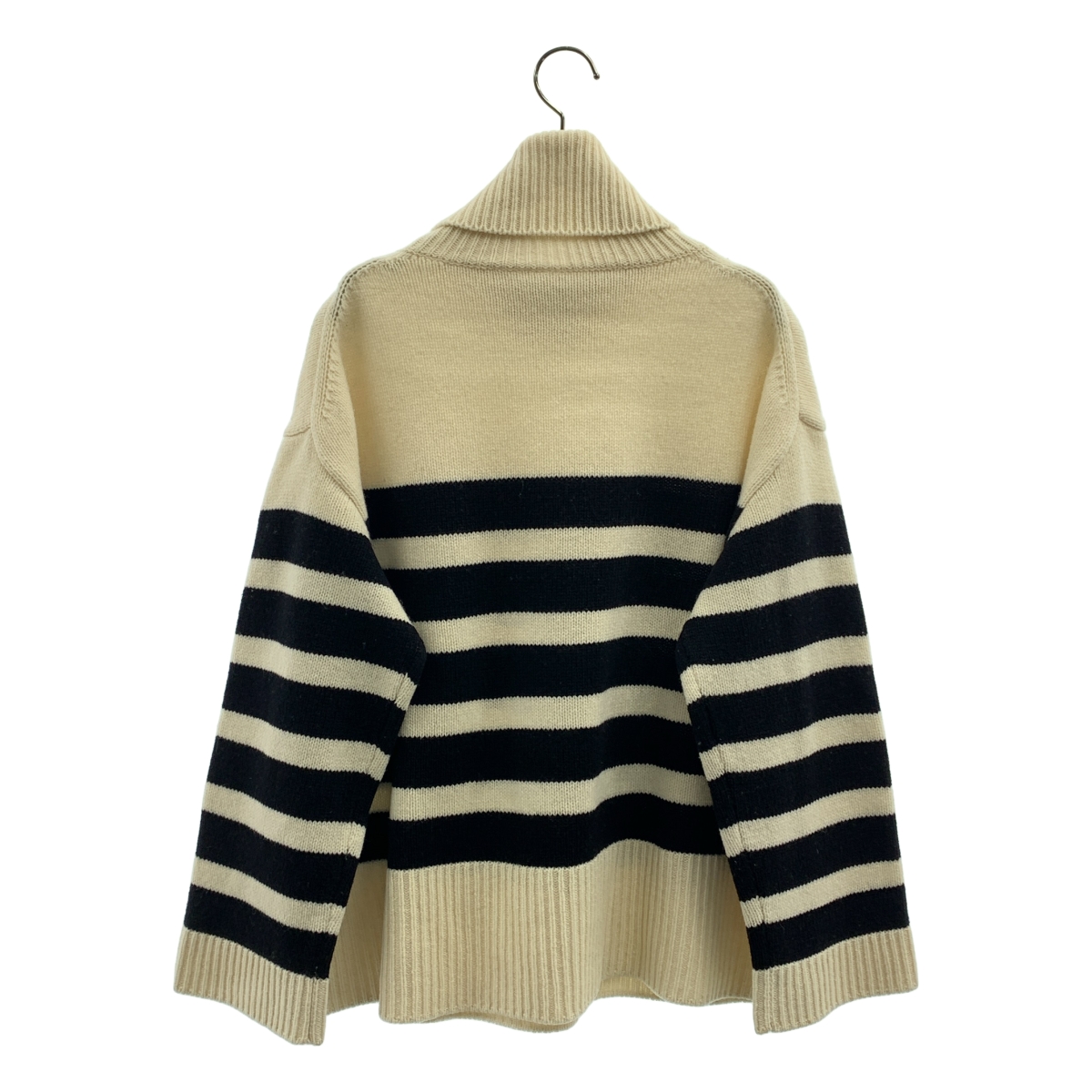 MUSE de Deuxieme Classe / ミューズドゥーズィーエムクラス タートルネック ボーダー ニット