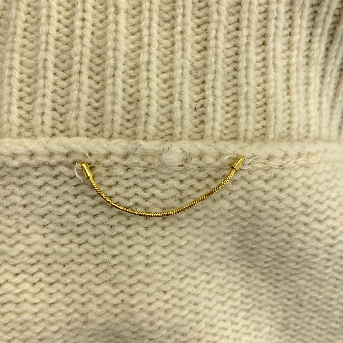 MUSE de Deuxieme Classe / ミューズドゥーズィーエムクラス タートルネック ボーダー ニット