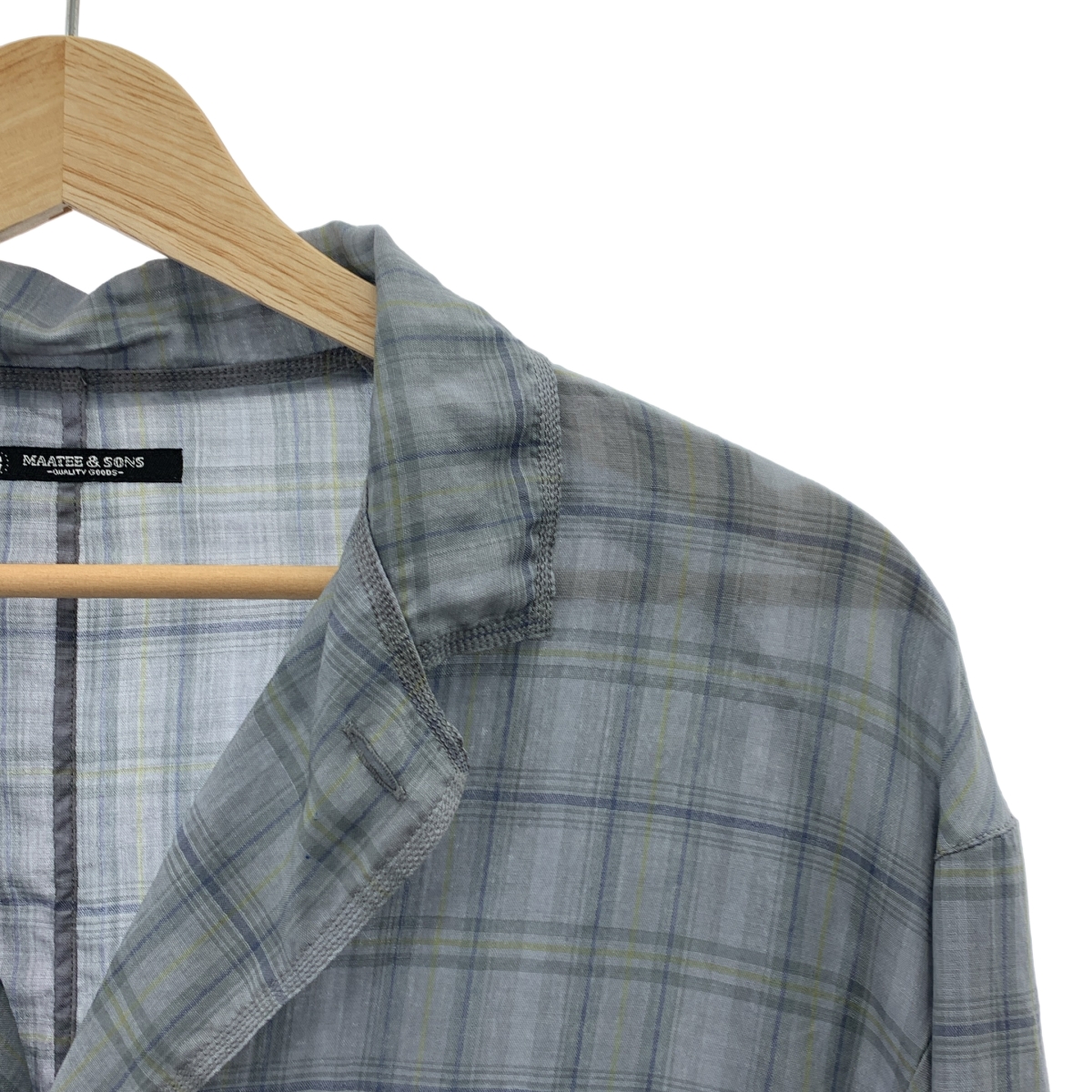 MAATEE&SONS / マーティー&サンズ 折って折って shirts JACKET シャツ ジャケット