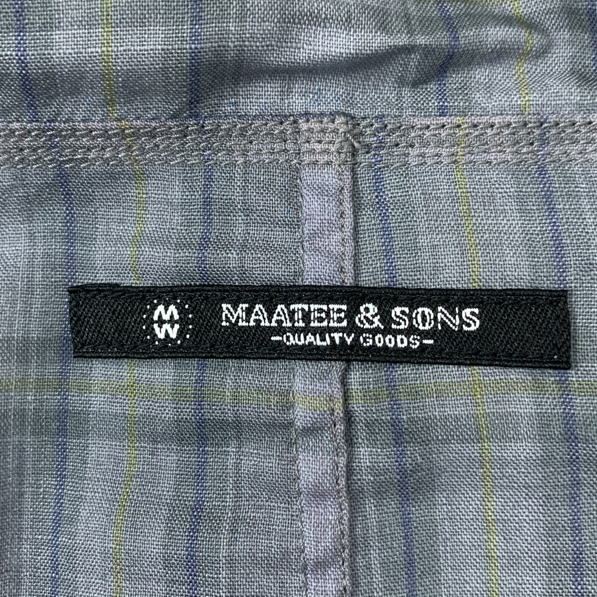MAATEE&SONS / マーティー&サンズ 折って折って shirts JACKET シャツ ジャケット