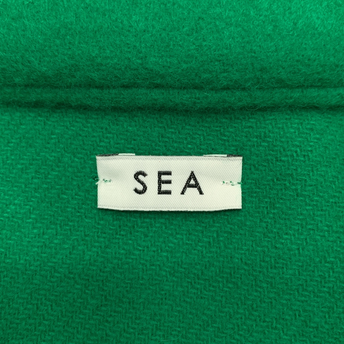 SEA / シー ダブルブラッシュドウール ピーコート