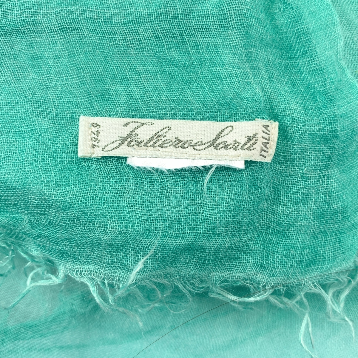 FALIERO SARTI / ファリエロサルティ 大判 フリンジ ストール