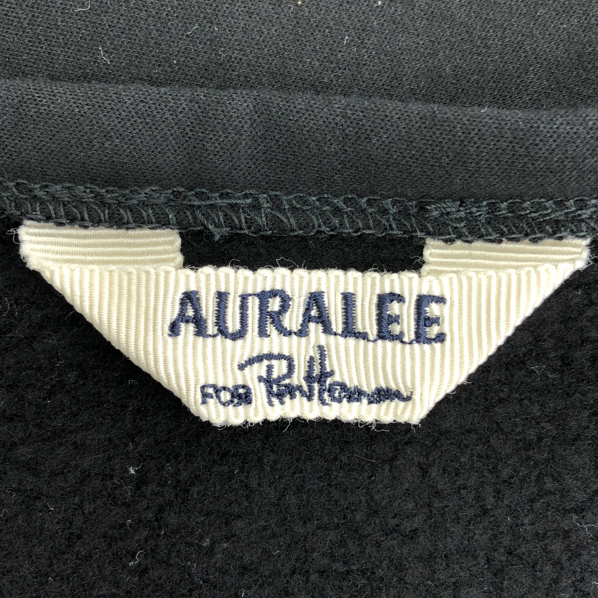 AURALEE / オーラリー × Ron Herman エラスティック ハイゲージ ボートネック スウェットシャツ