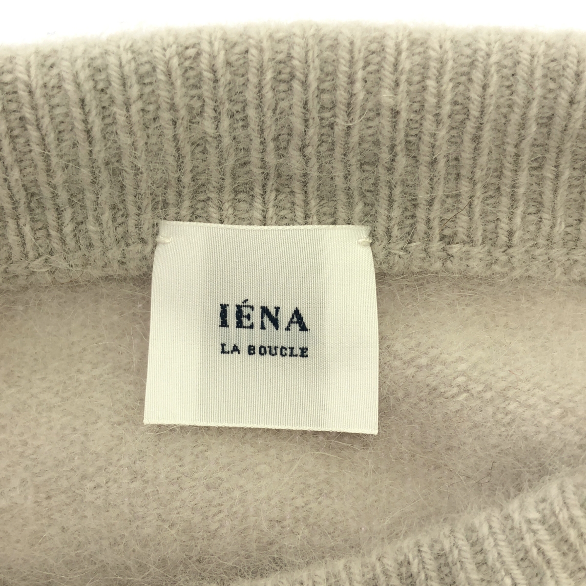 IENA LA BOUCLE / イエナラブークル ファーニットプルオーバー セーター