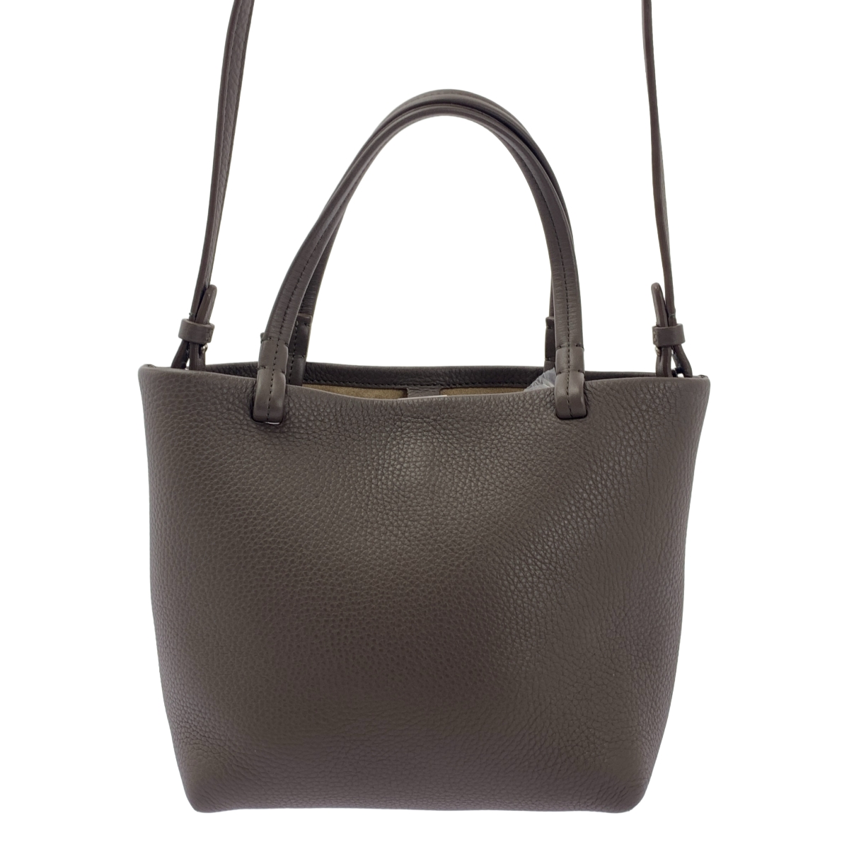 THE ROW / ザロウ Park Tote Small bag / 2way ショルダー付き レザー パークトート バッグ