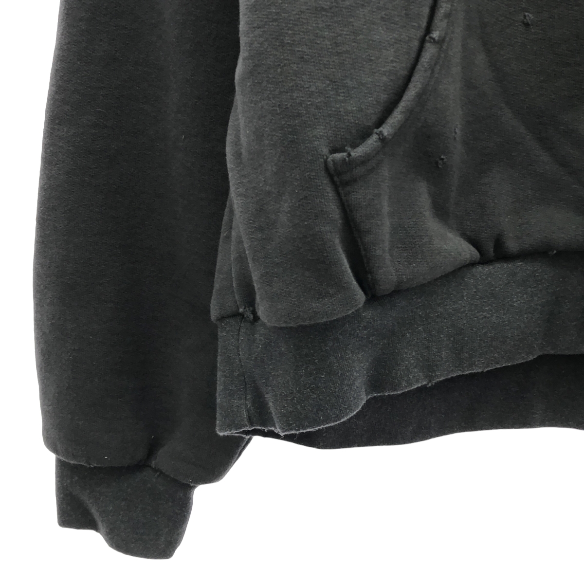 Dior / ディオール ダメージ加工 ロゴ プリント パーカー