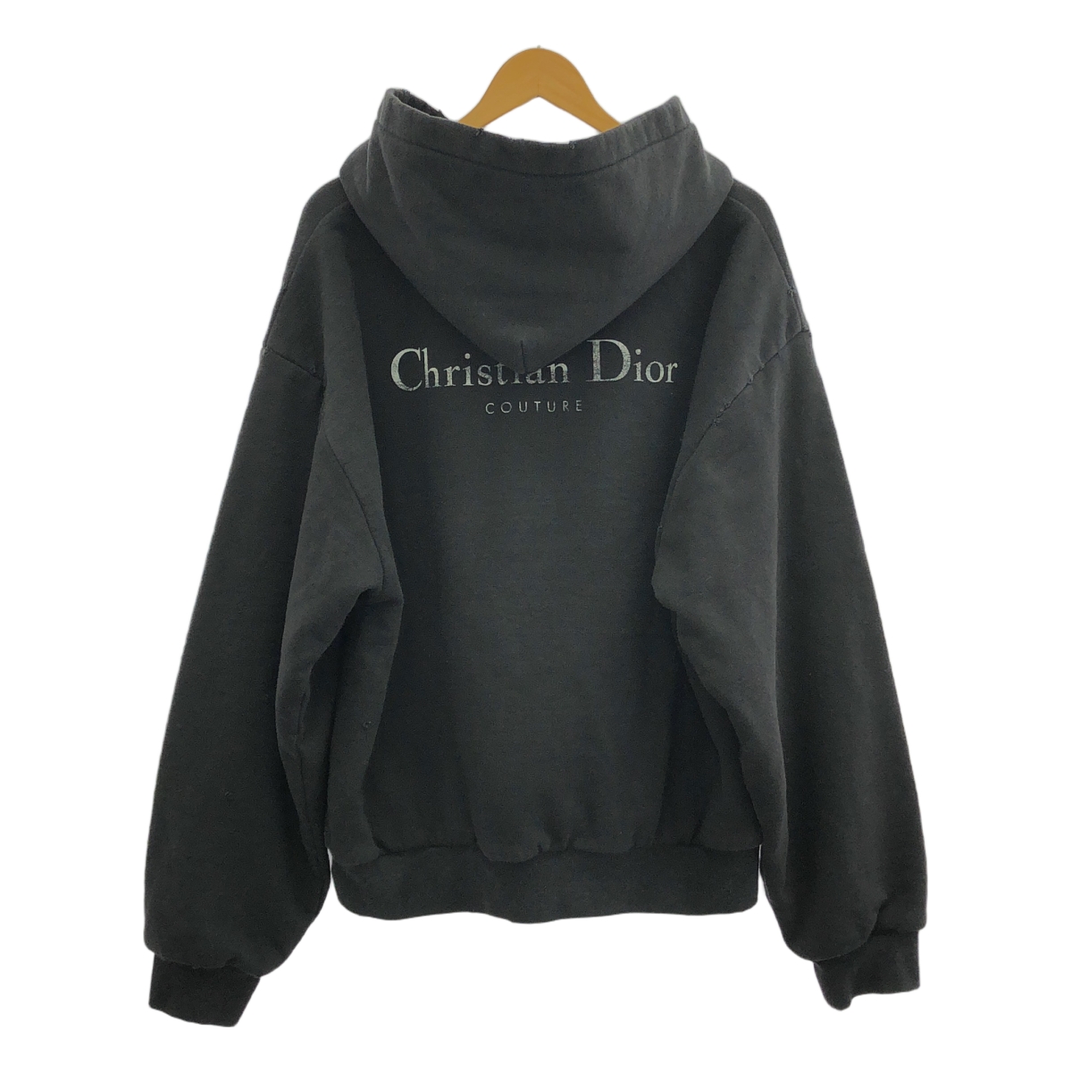 Dior / ディオール ダメージ加工 ロゴ プリント パーカー