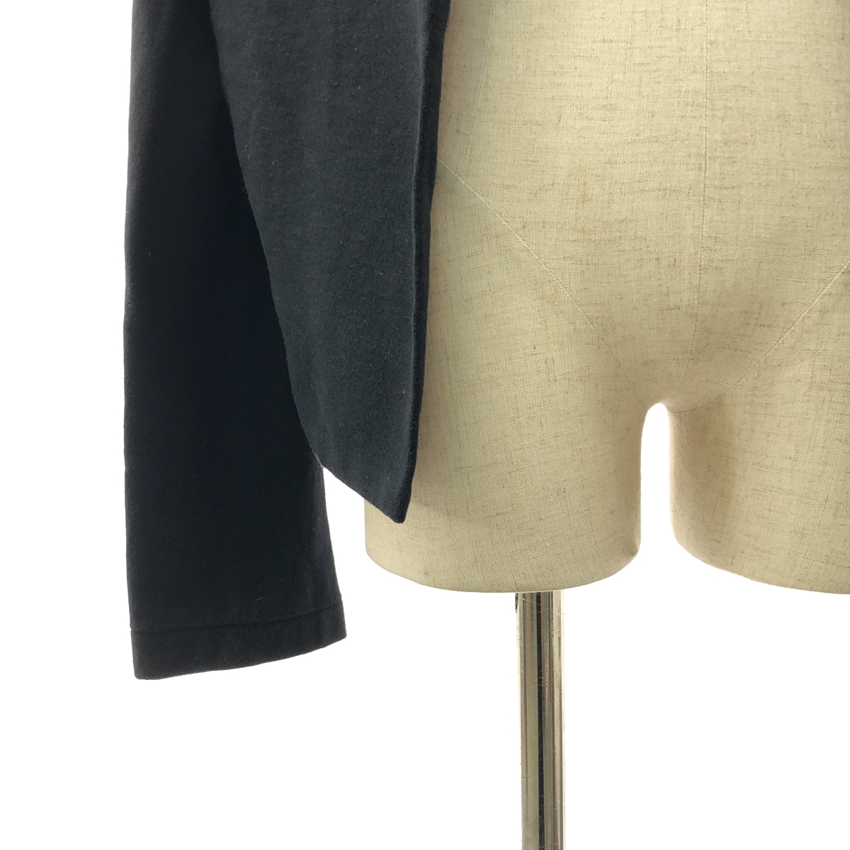 Y's / ワイズヨウジヤマモト コットン レーヨン ボタンレス 変形 カーディガン ジャケット