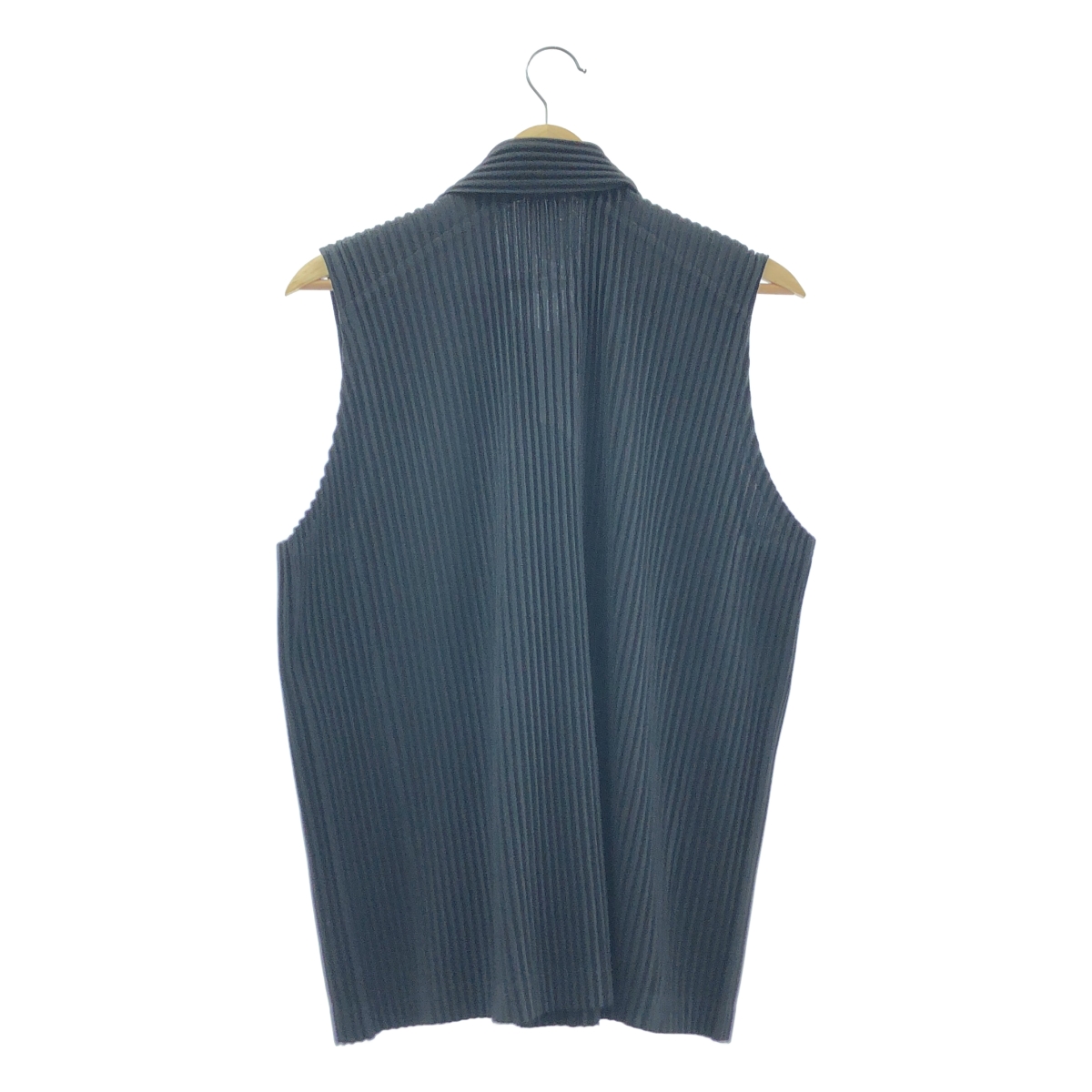 HOMME PLISSE ISSEY MIYAKE / オムプリッセイッセイミヤケ MC JULY SHIRT ノースリーブ プリーツ ポロシャツ
