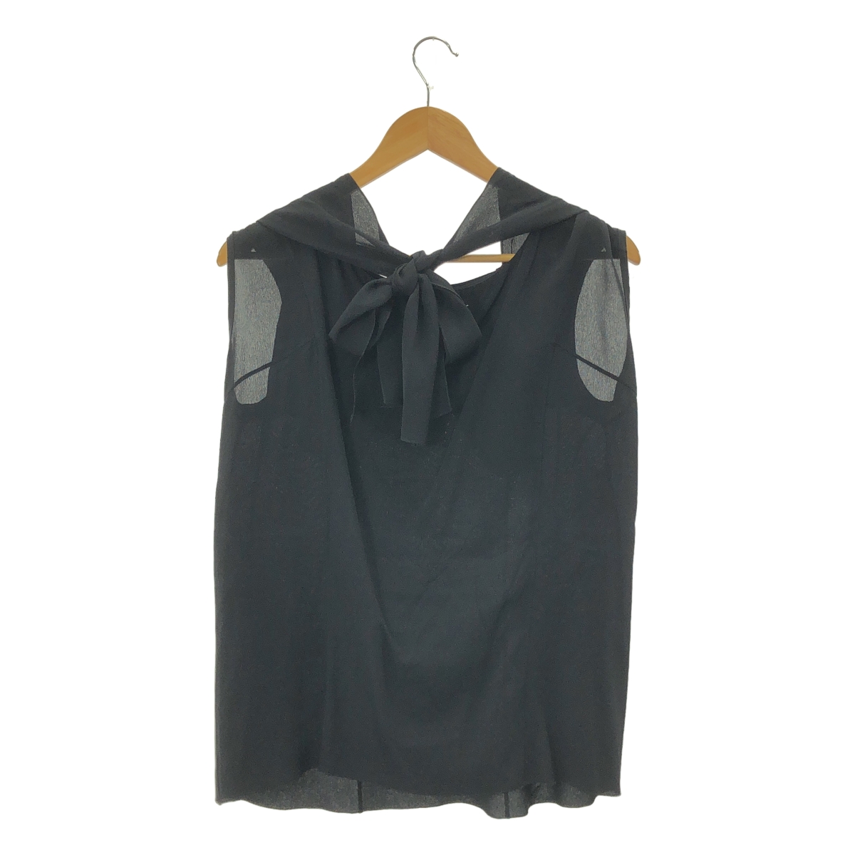 MARNI / マルニ レーヨン フロントデザイン ノースリーブ トップス