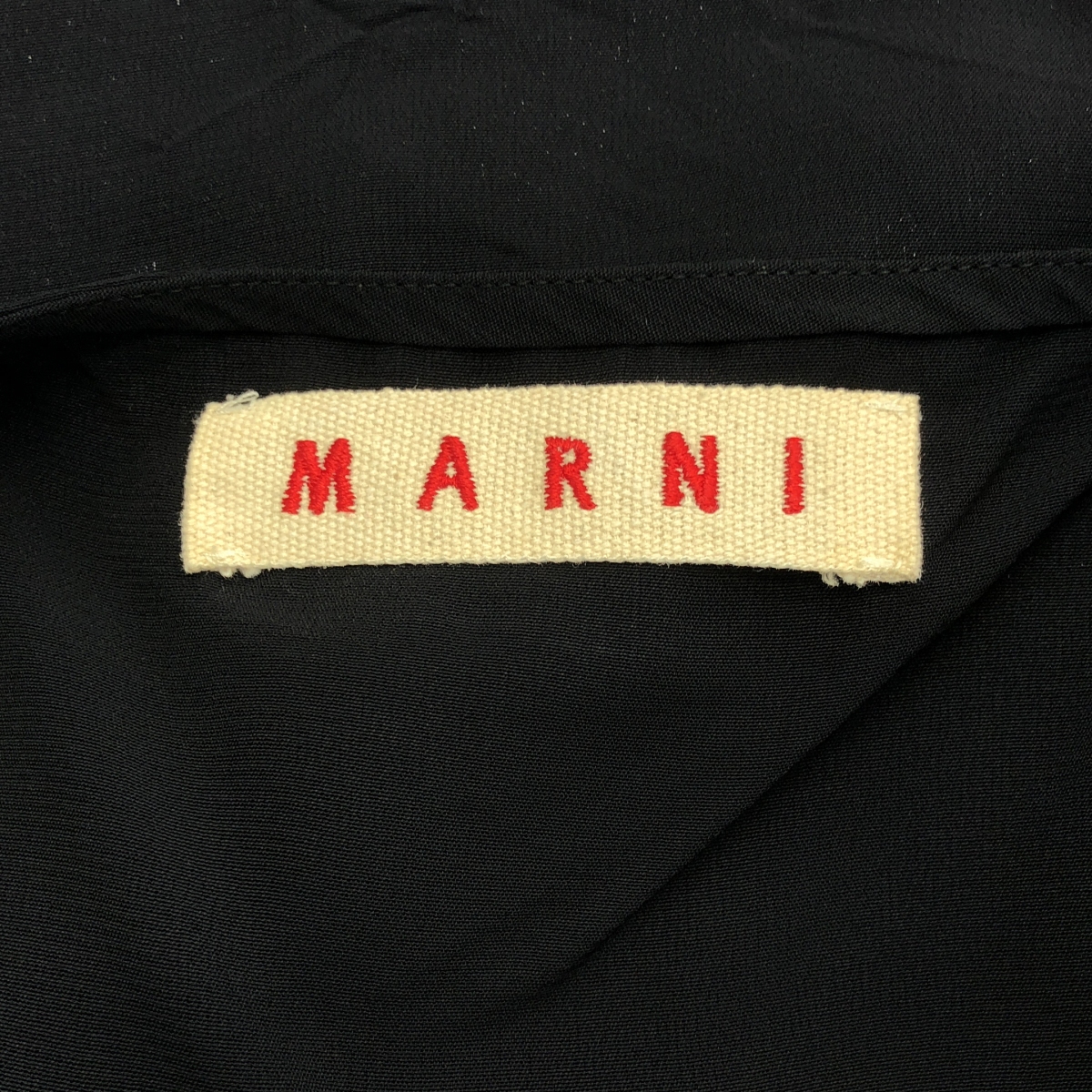 MARNI / マルニ レーヨン フロントデザイン ノースリーブ トップス