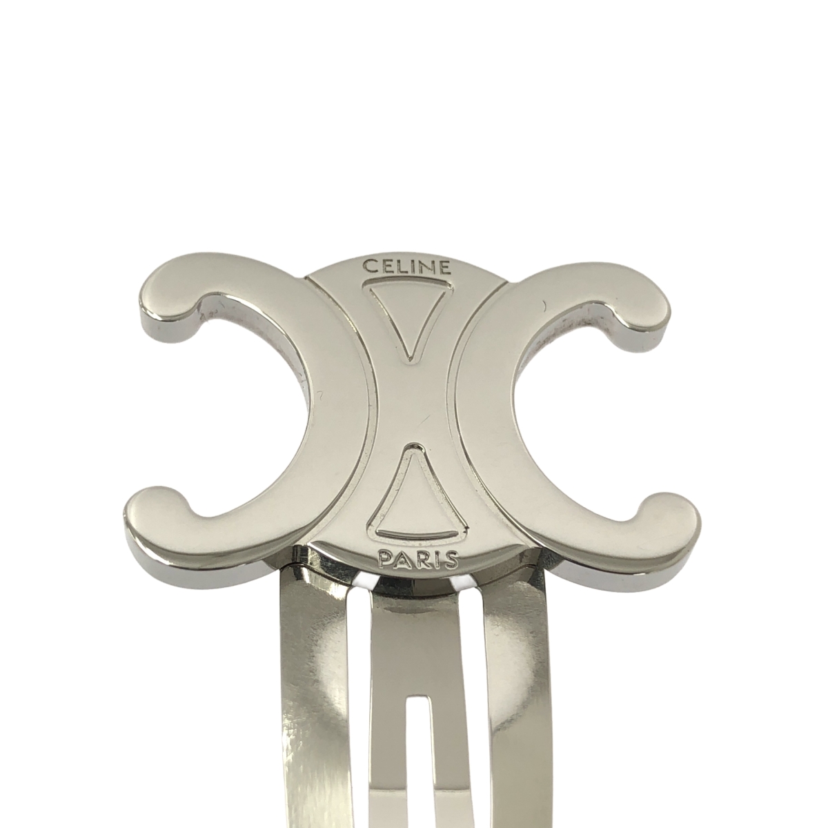 CELINE / セリーヌ トリオンフ スナップ ヘアクリップ 2本セット