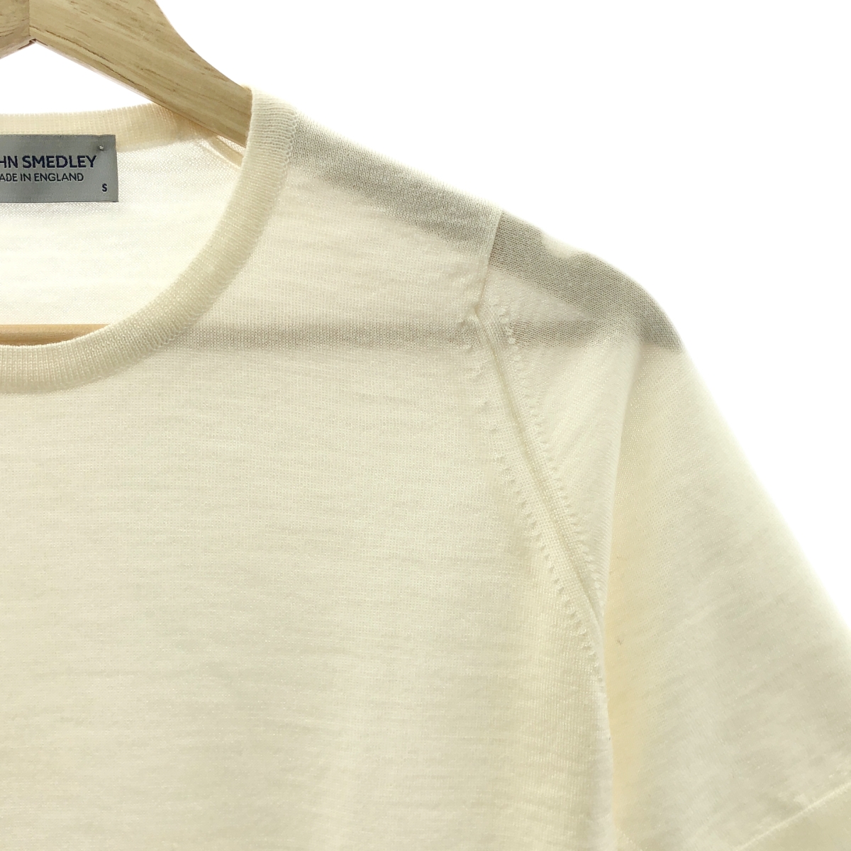 JOHN SMEDLEY / ジョンスメドレー ウール 半袖 ニット