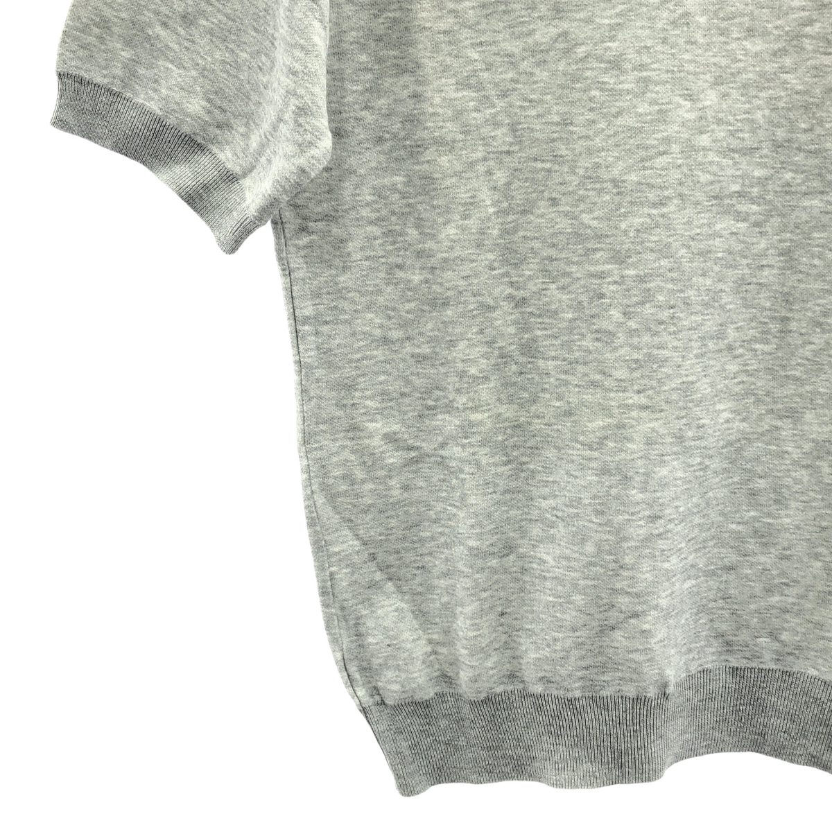 Tomorrowland BLUE WORK / トゥモローランドブルーワーク コットン クルーネック 半袖 スウェット