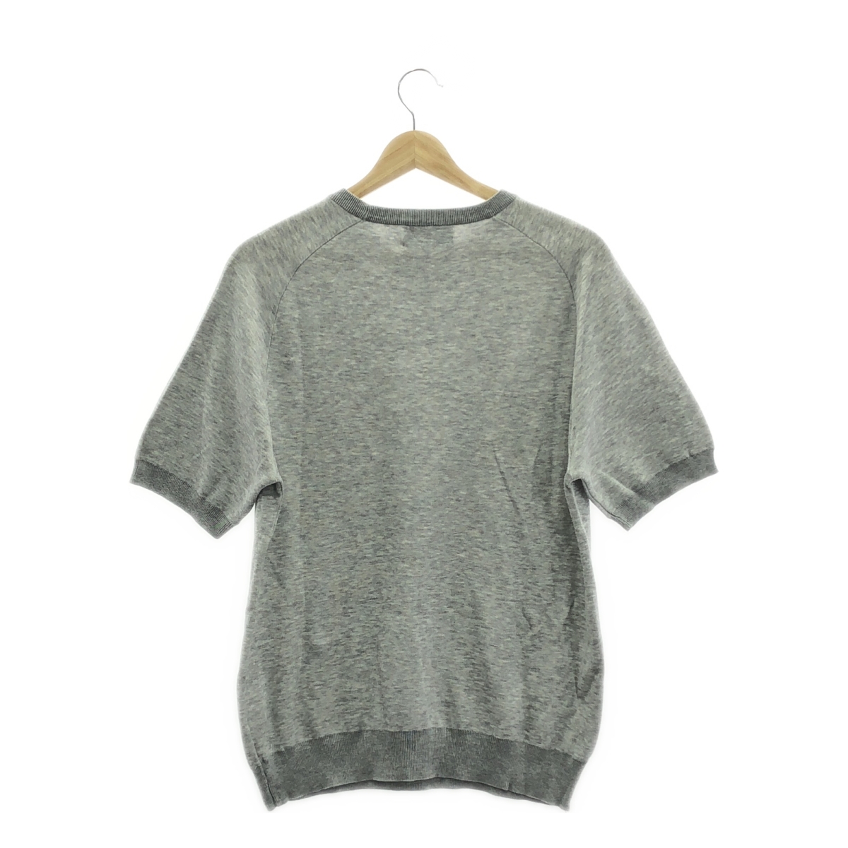 Tomorrowland BLUE WORK / トゥモローランドブルーワーク コットン クルーネック 半袖 スウェット