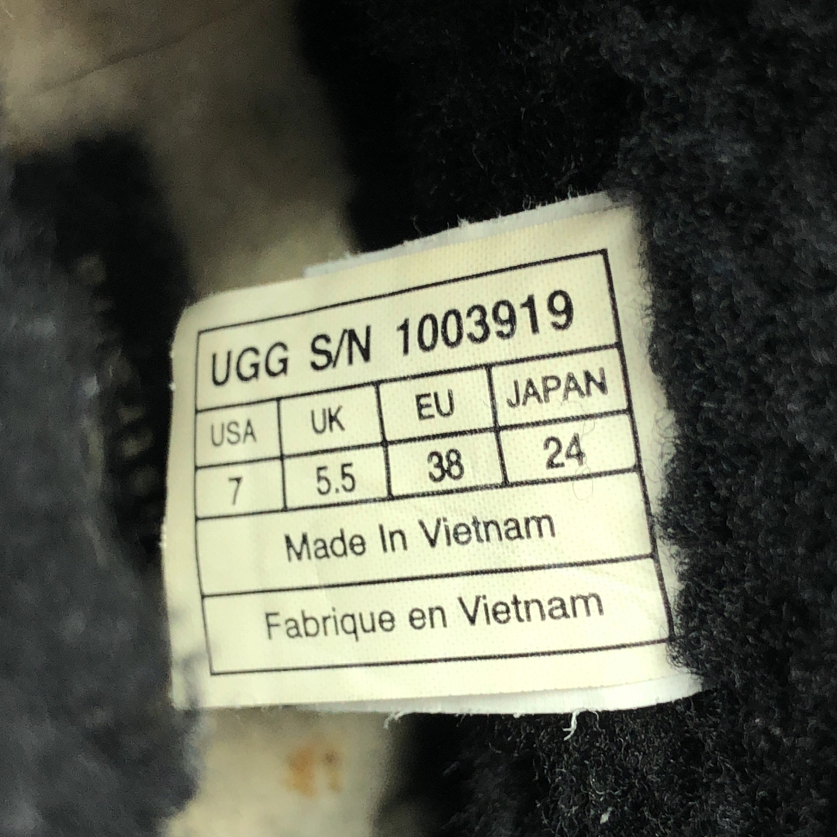 UGG / アグ スエード バックル ファー ムートンブーツ