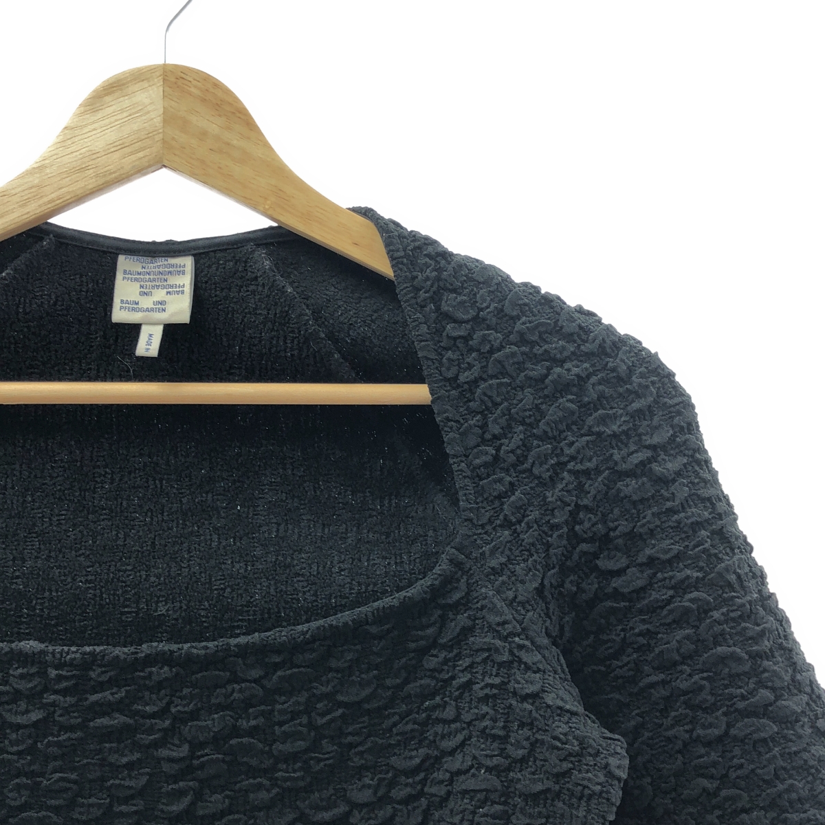 BAUM UND PFERDGARTEN / バウムウンドヘルガーデン スクエアネック プルオーバー トップス