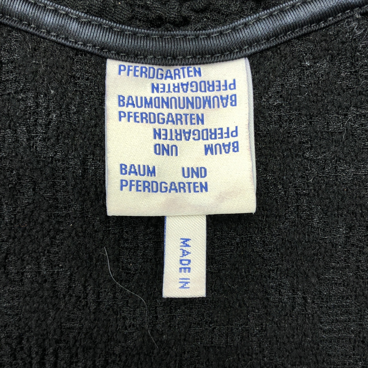 BAUM UND PFERDGARTEN / バウムウンドヘルガーデン スクエアネック プルオーバー トップス