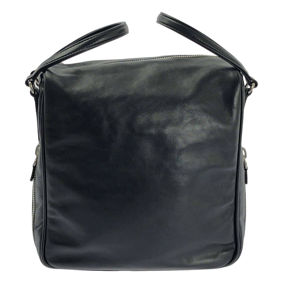 JACQUES LE CORRE / ジャックルコー レザー ジップ 2way スクエア ショルダーバッグ