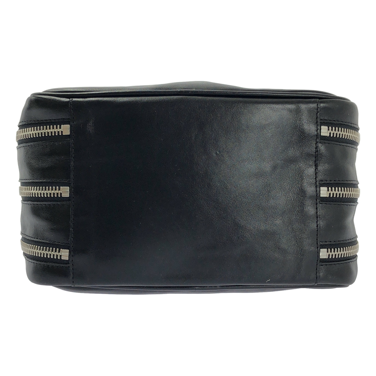 JACQUES LE CORRE / ジャックルコー レザー ジップ 2way スクエア ショルダーバッグ