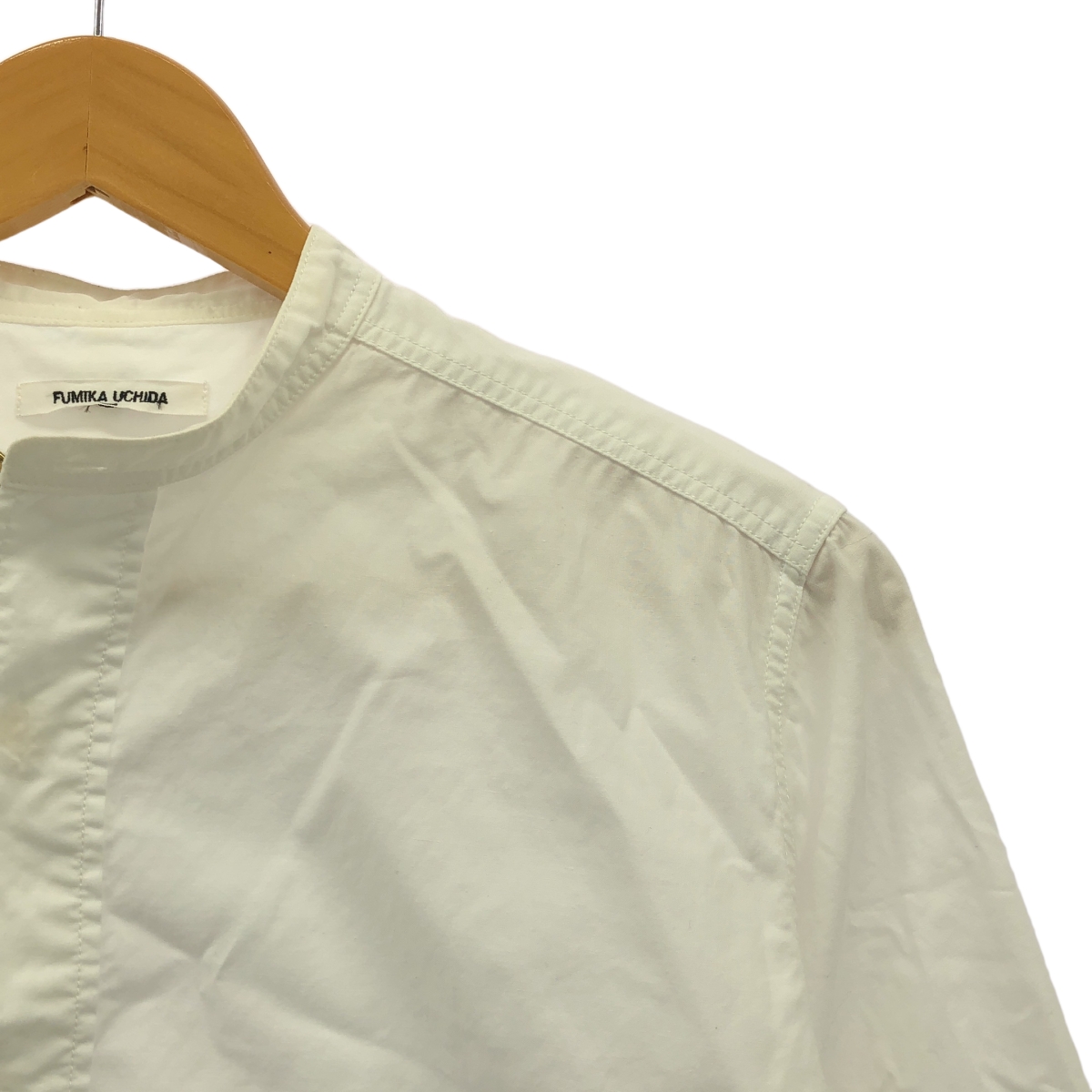 FUMIKA UCHIDA / フミカウチダ コットン プルオーバー シャツ ブラウス