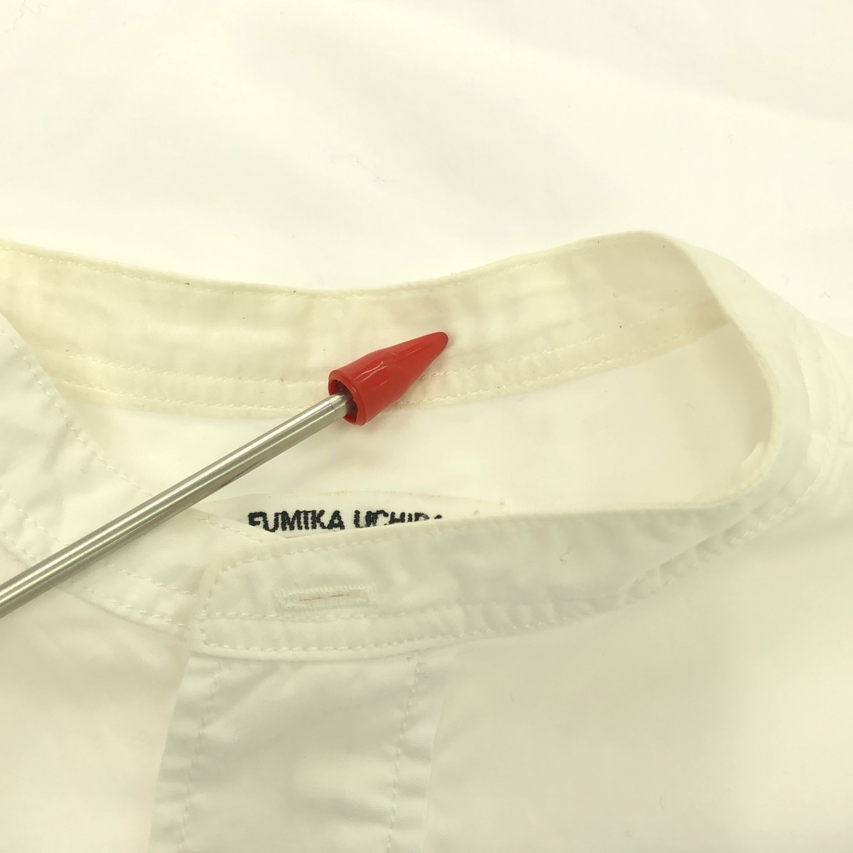 FUMIKA UCHIDA / フミカウチダ コットン プルオーバー シャツ ブラウス