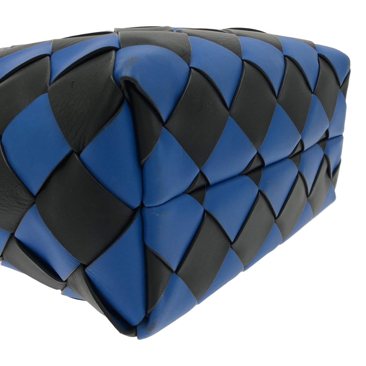 BOTTEGA VENETA / ボッテガヴェネタ レザー マキシ イントレチャート ハンドバッグ トートバッグ