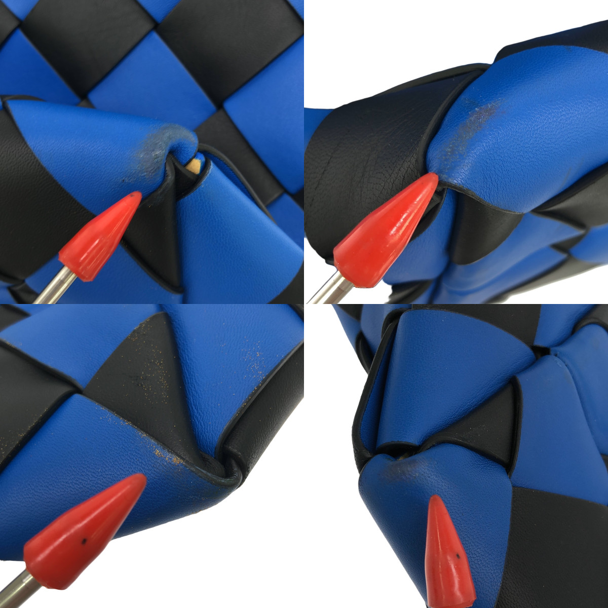 BOTTEGA VENETA / ボッテガヴェネタ レザー マキシ イントレチャート ハンドバッグ トートバッグ