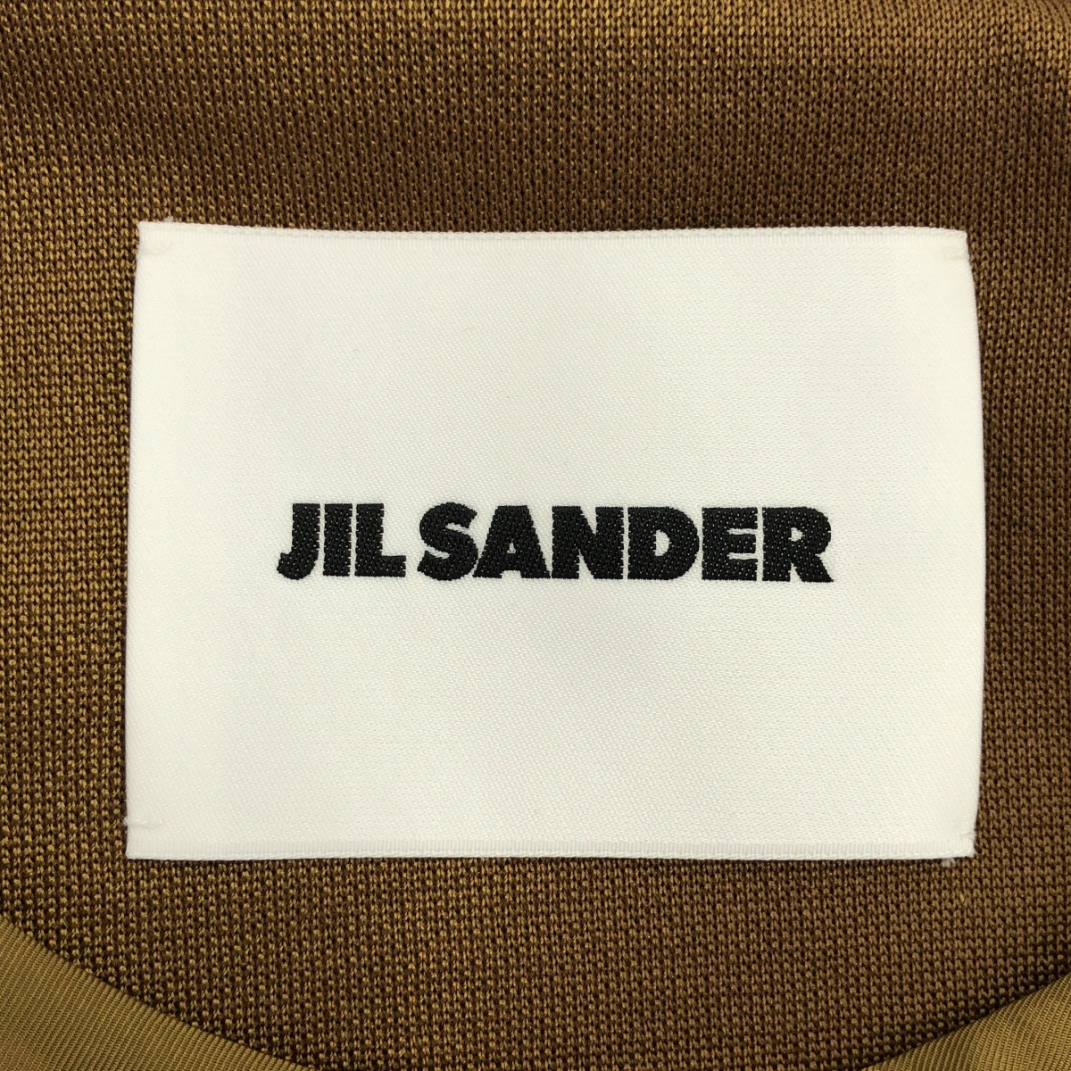JIL SANDER / ジルサンダー ワンポイントロゴ ショルダージップ オーバーシルエット プルオーバー
