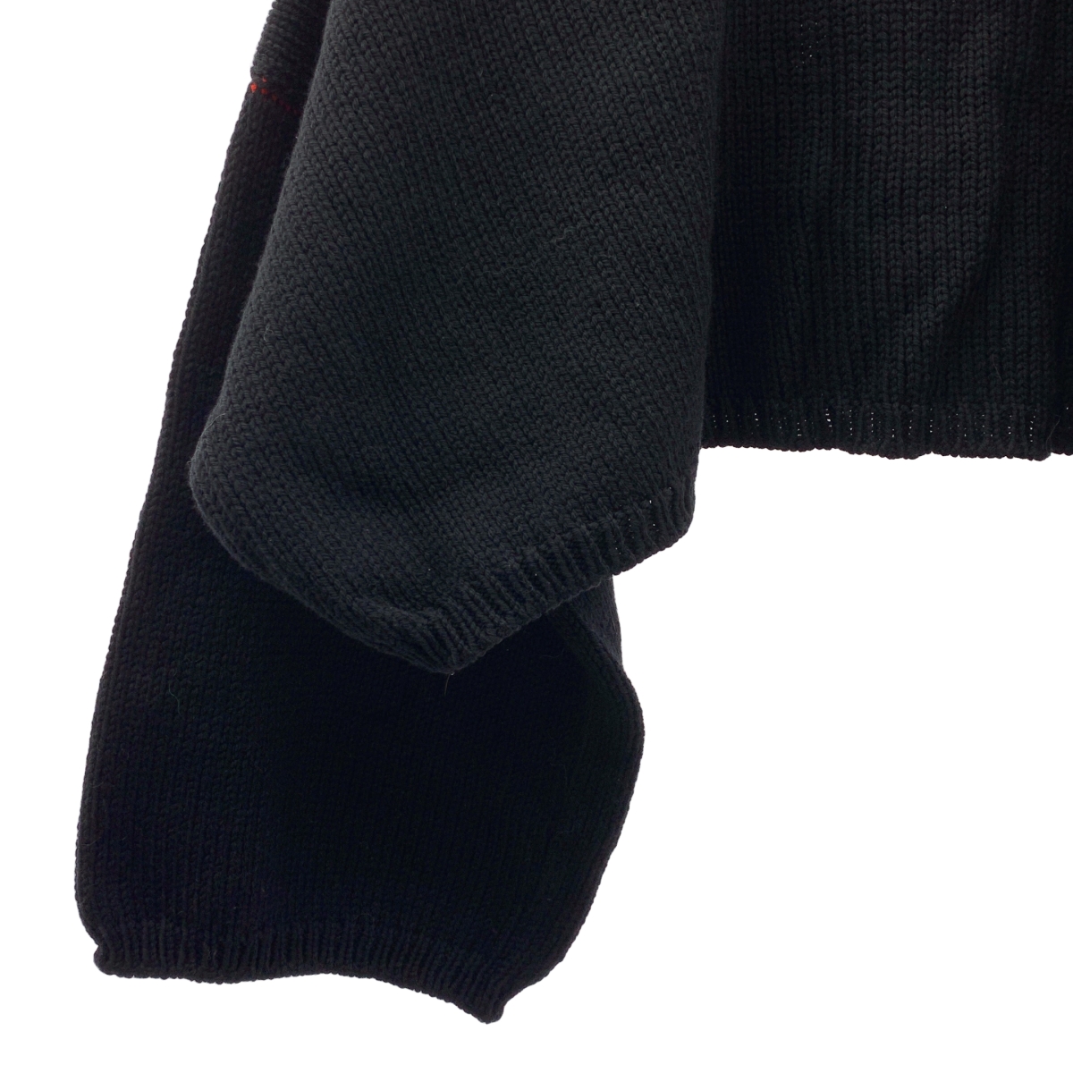 RAF SIMONS / ラフシモンズ Smiley Oversized Knit / スマイリー ロゴパッチ オーバーシルエット ニット セーター