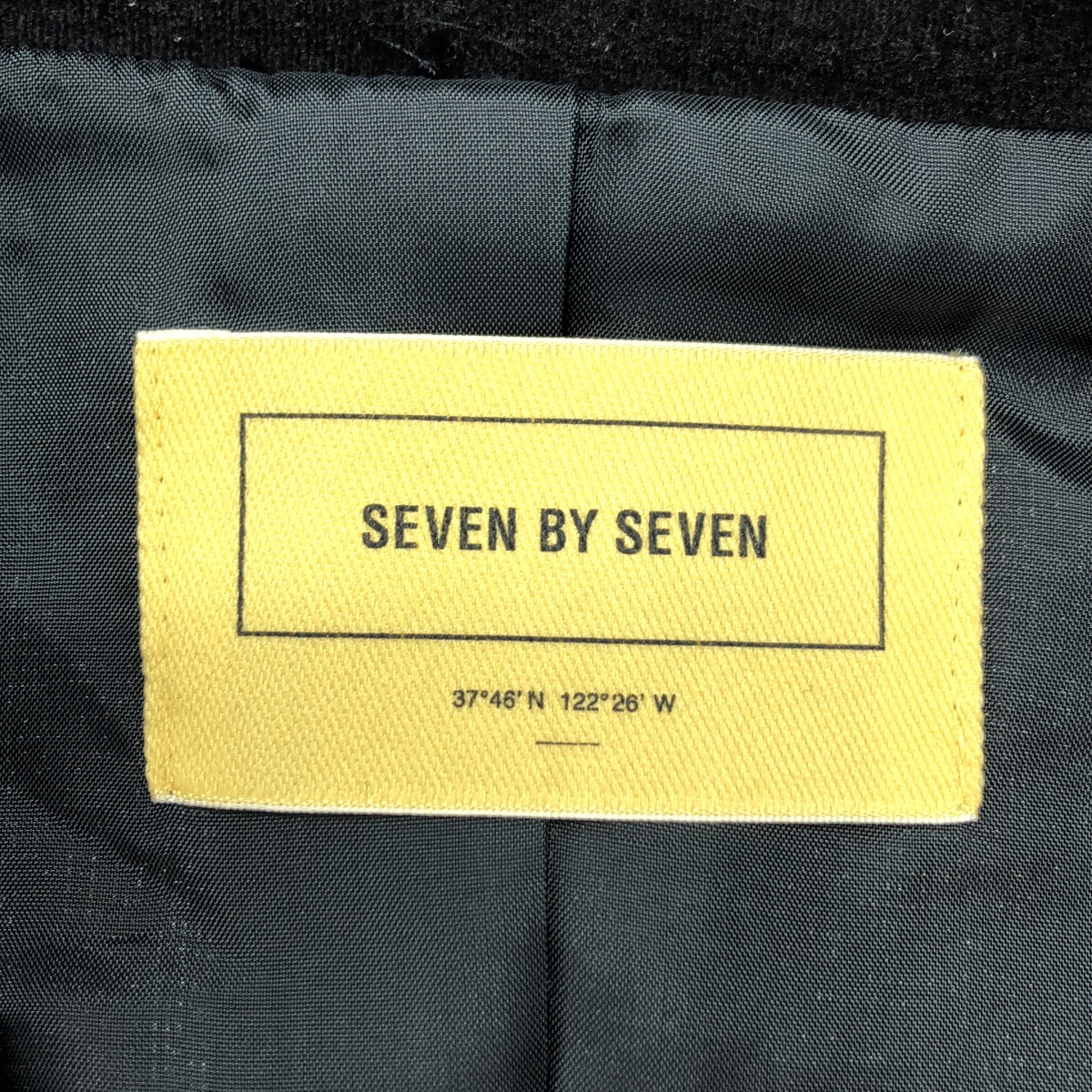 SEVEN BY SEVEN / セブン バイ セブン ウール 3B テーラードジャケット