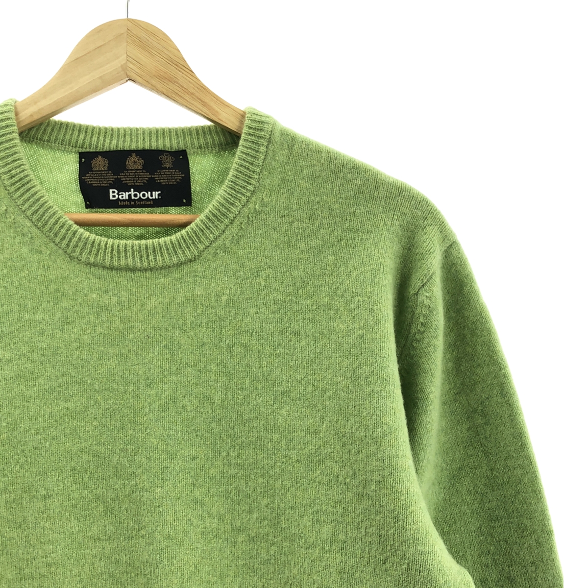 Barbour / バブアー LAMBS WOOL SPORTS CREW クルーネックニット