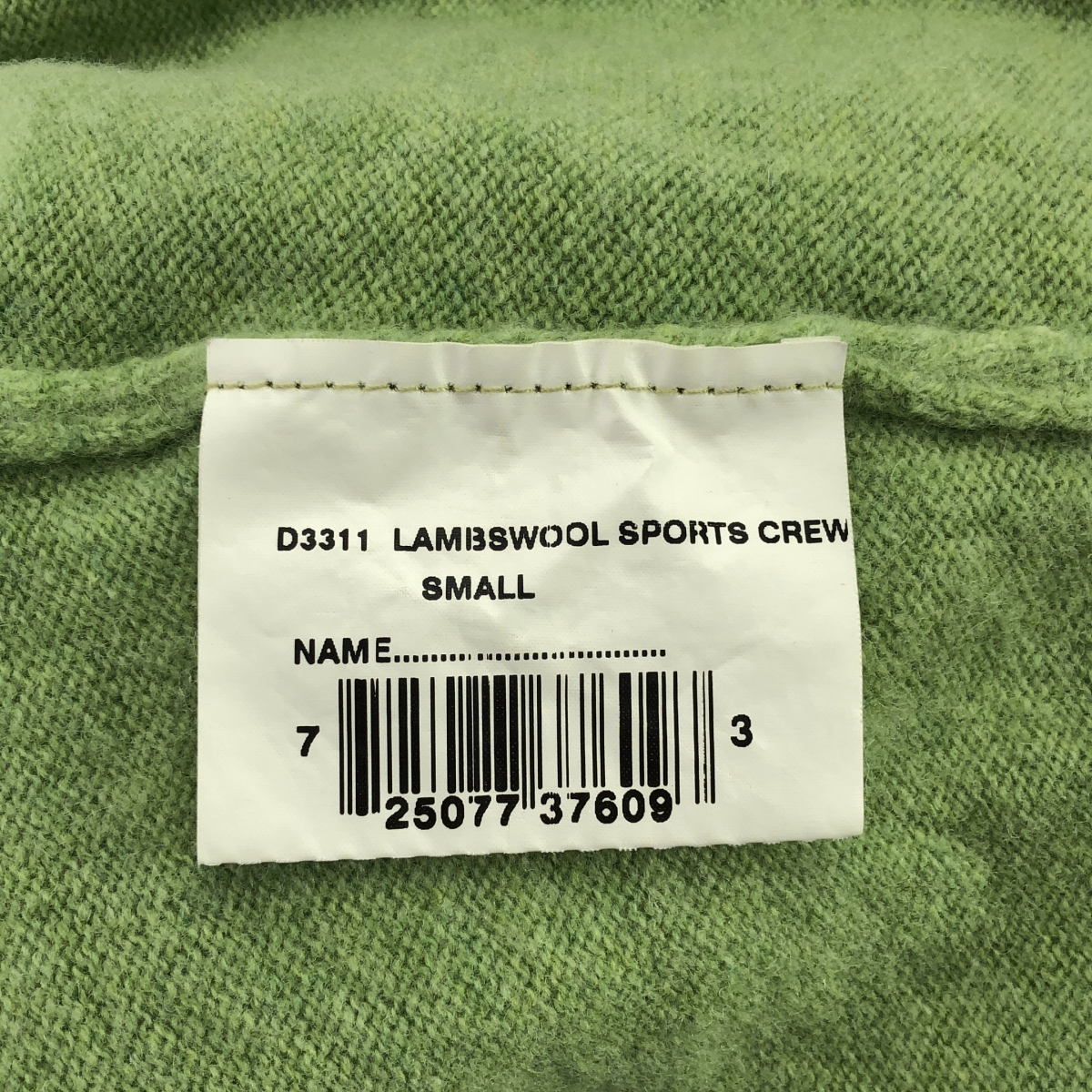 Barbour / バブアー LAMBS WOOL SPORTS CREW クルーネックニット