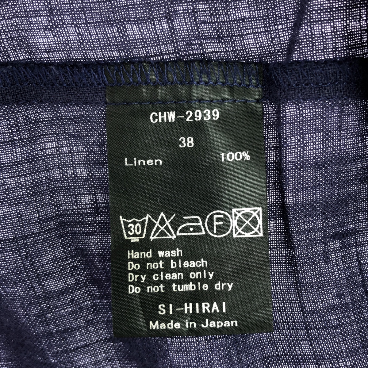 SI-HIRAI / スーヒライ リネン ダブルポケット ワンピース