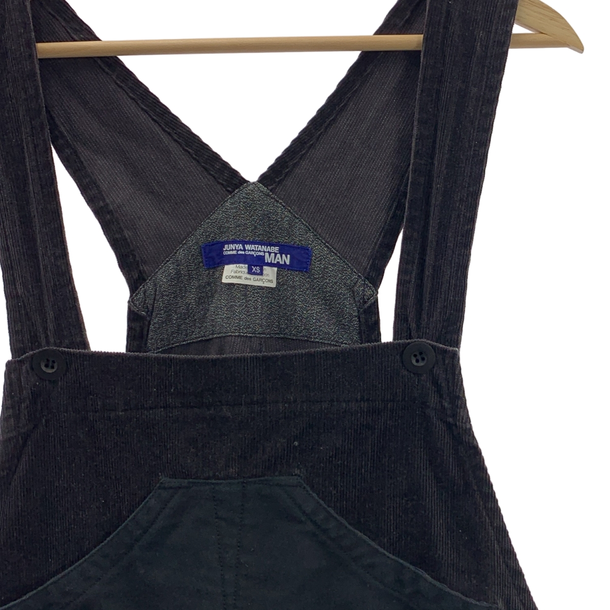 JUNYAWATANABE COMMEdesGARCONS MAN / ジュンヤワタナベマン コーデュロイ オーバーオール パンツ