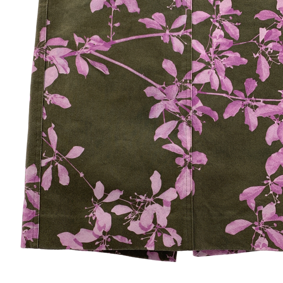 DRIES VAN NOTEN / ドリスヴァンノッテン コットン フローラルプリント スカート