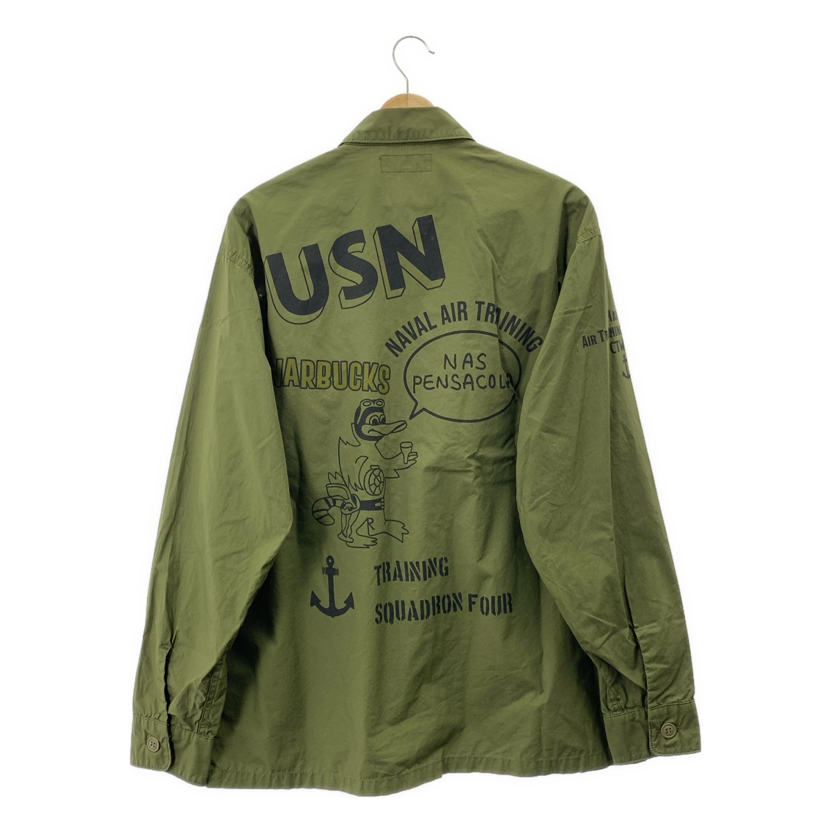 AVIREX / アヴィレックス タイプライター ファティーグシャツ