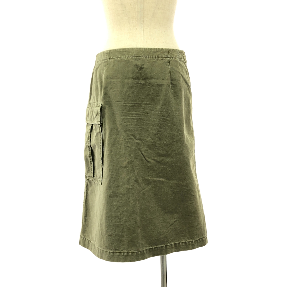 tricot COMME des GARCONS / トリココムデギャルソン コットン ミリタリー ジップスカート