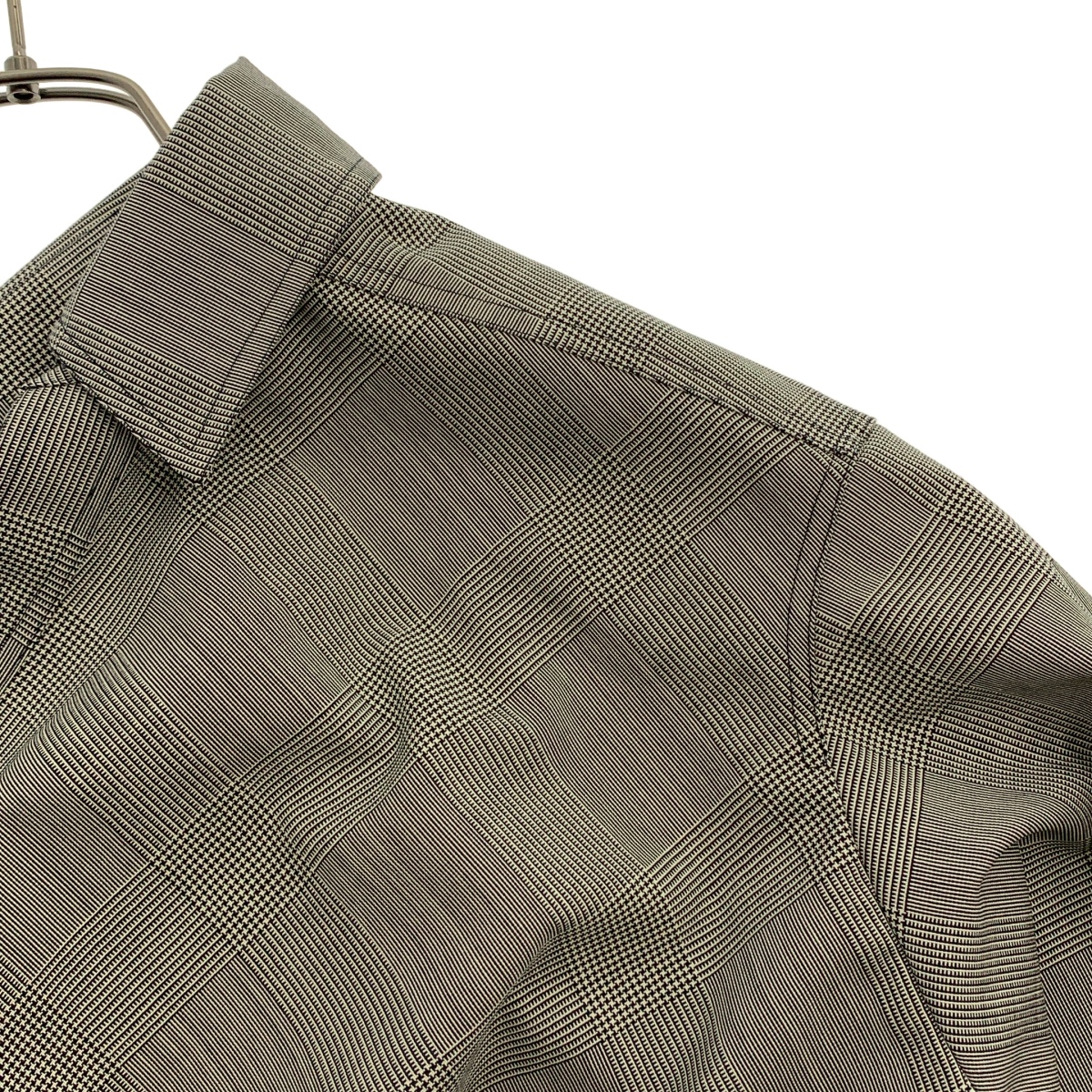 Max Mara / マックスマーラ グレンチェック ワンショルダー シャツ