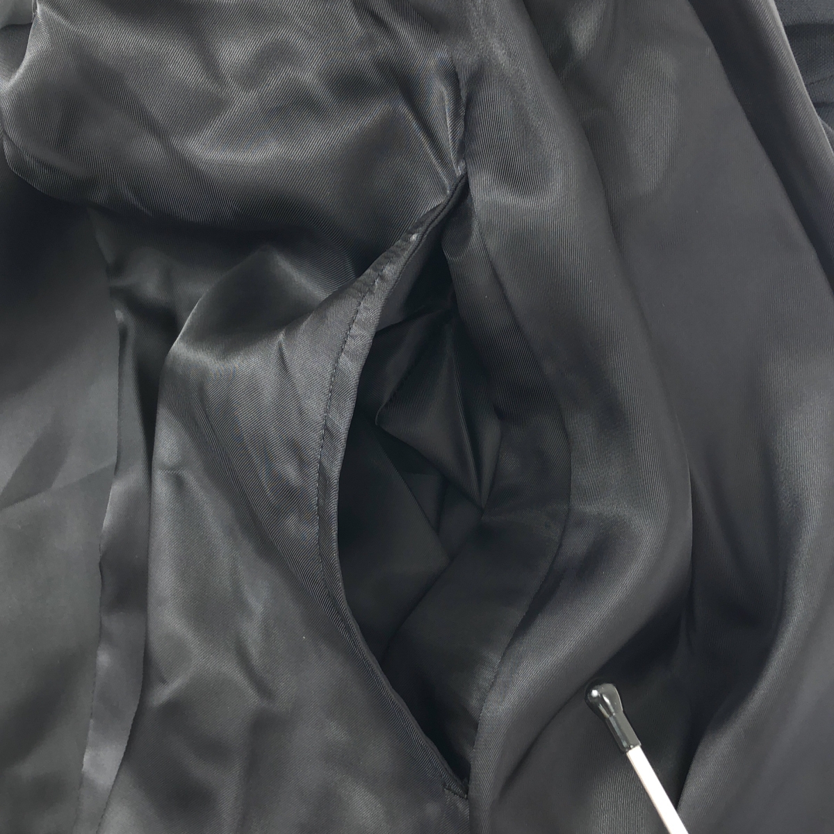 noir kei ninomiya / ノワールケイニノミヤ ウール×キュプラツイルワンピース