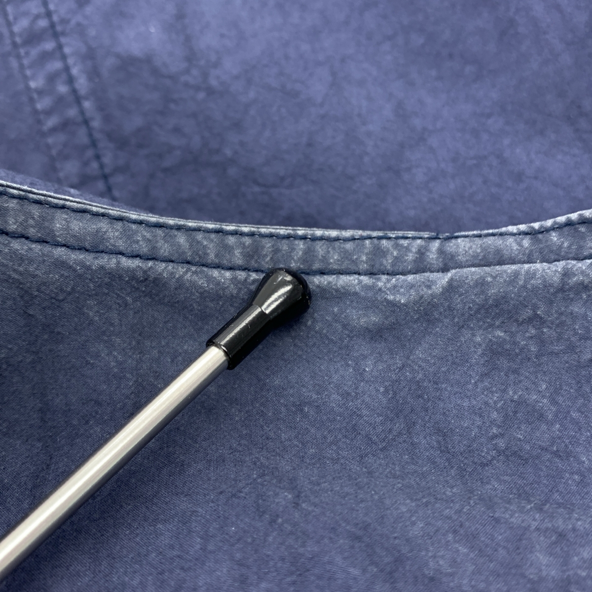 nest robe / ネストローブ ノーカラー ダブル ロングコート