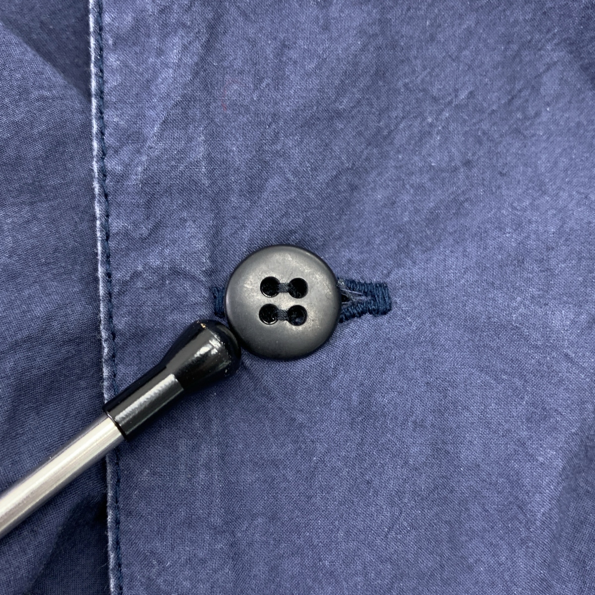 nest robe / ネストローブ ノーカラー ダブル ロングコート