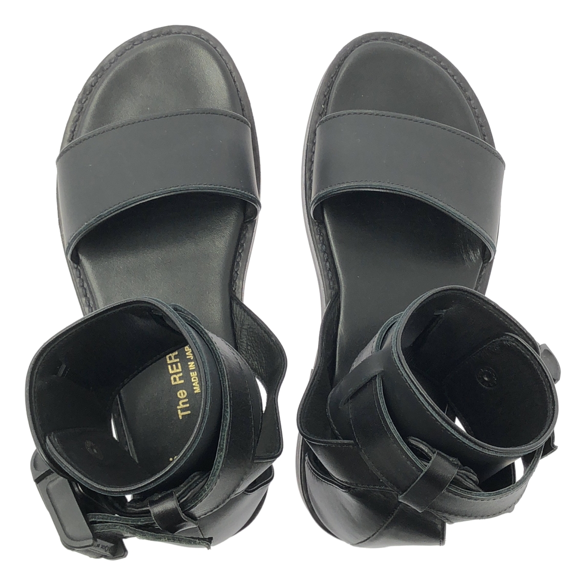 THE RERACS / ザリラクス アンクルベルト フラットサンダル