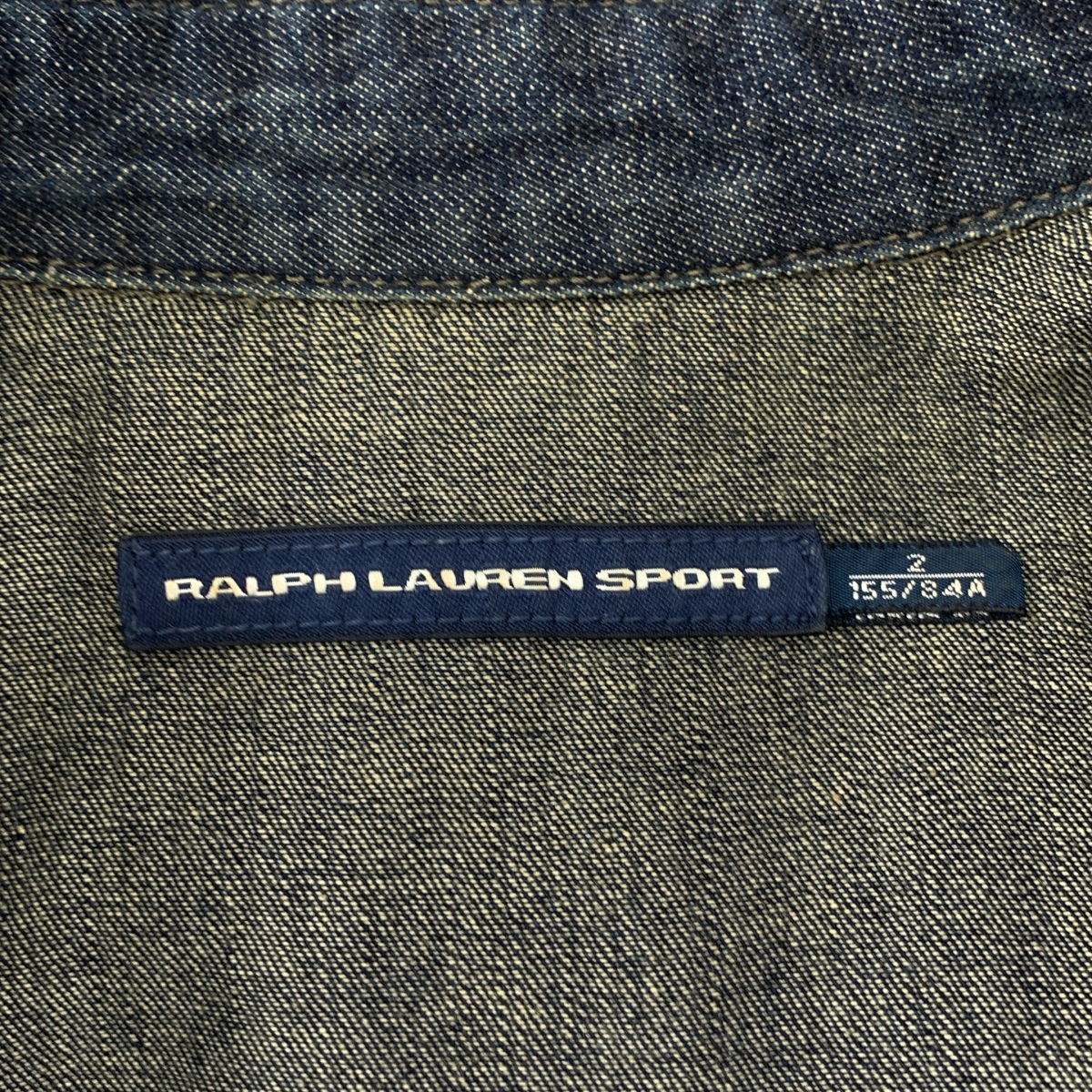 RALPH LAUREN / ラルフローレン SPORTS / デニム ウエスタンシャツ