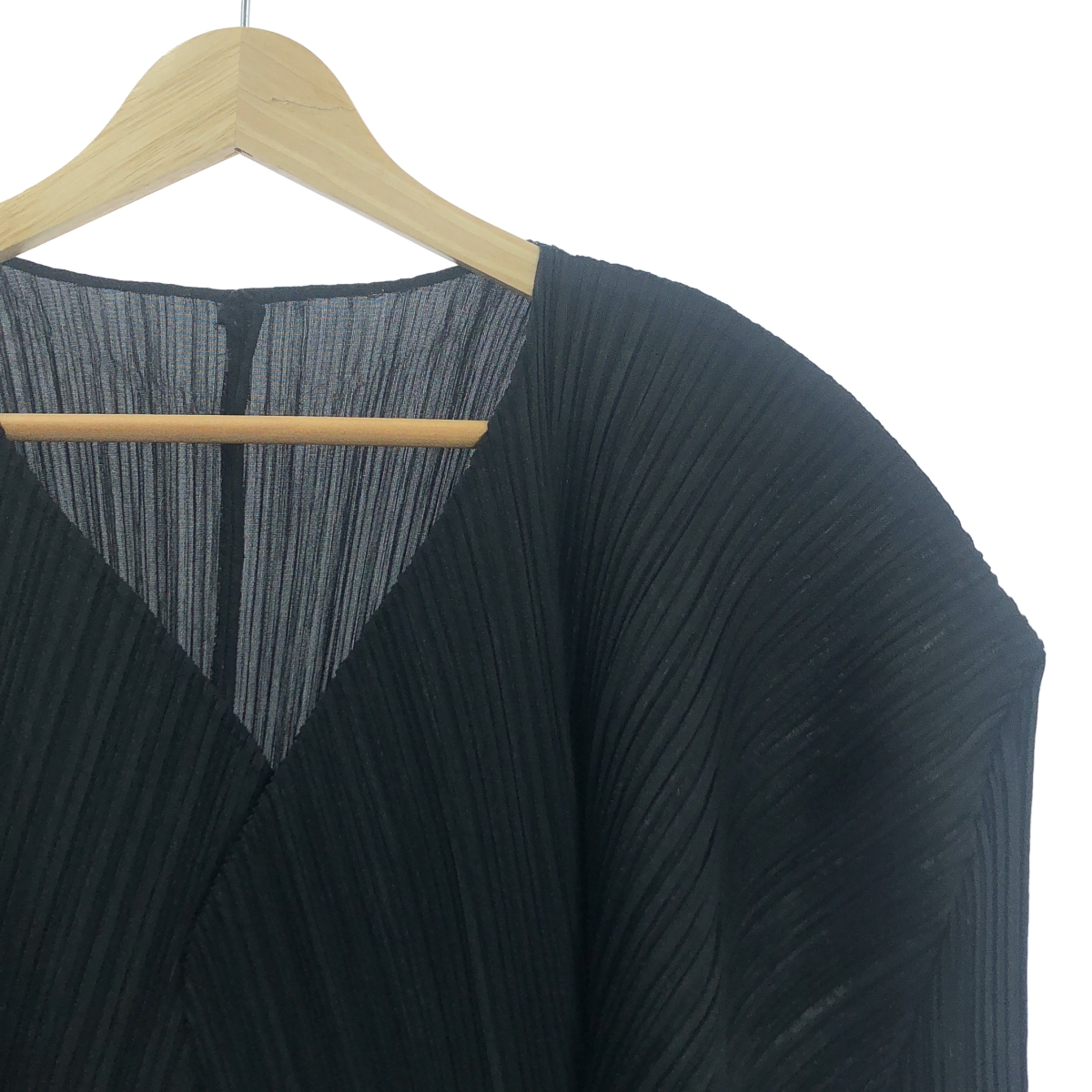 PLEATS PLEASE ISSEY MIYAKE / プリーツプリーズイッセイミヤケ ボタンレス プリーツ カーディガン