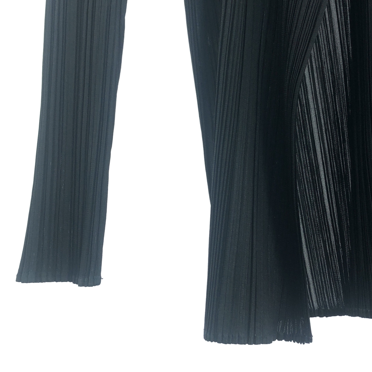 PLEATS PLEASE ISSEY MIYAKE / プリーツプリーズイッセイミヤケ ボタンレス プリーツ カーディガン